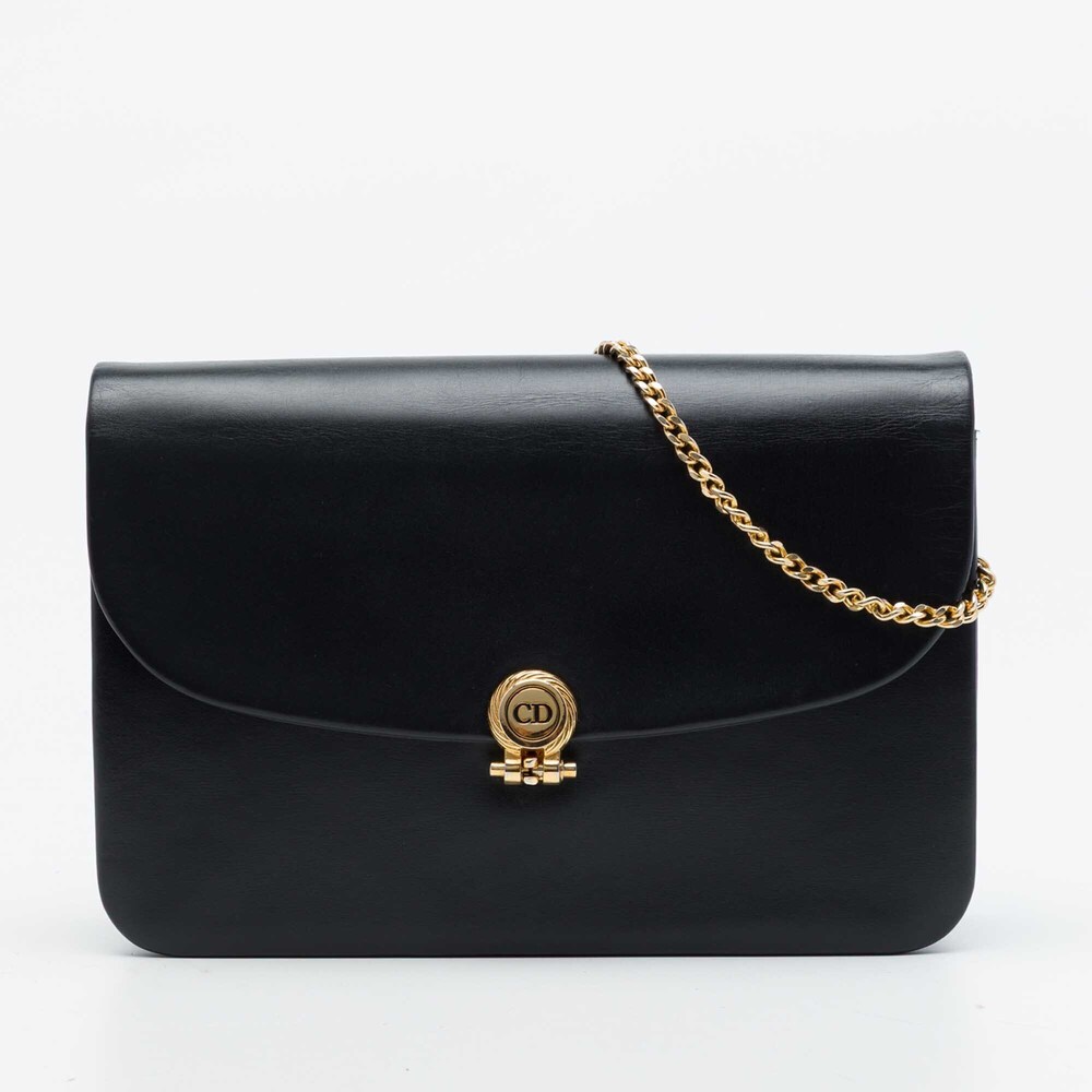 Pre-Loved Dior Leather Chain Crossbody
